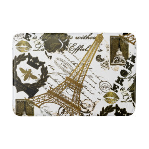 Tapis De Bain Paris : La Tour Eiffel