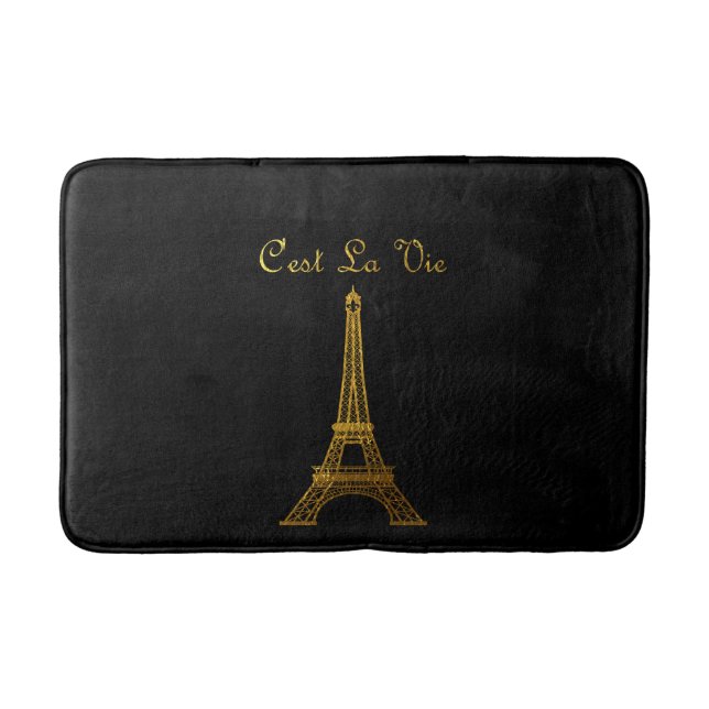 Tapis De Bain Paris : La Tour Eiffel (Devant)