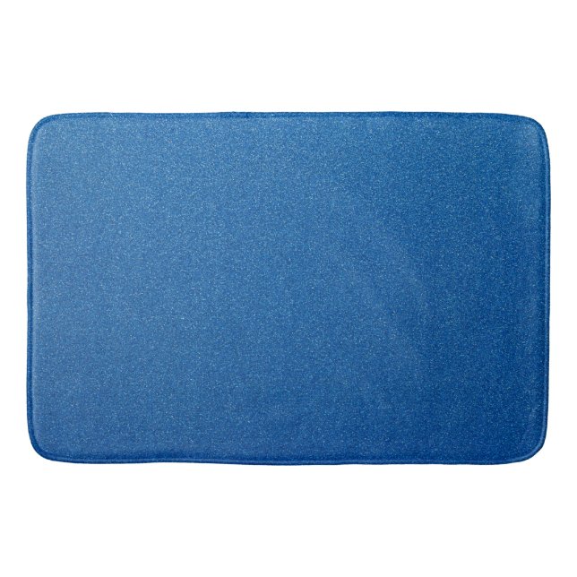 Tapis De Bain Parties scintillant Bleue, Étincelle, Arrière - pl (Devant)