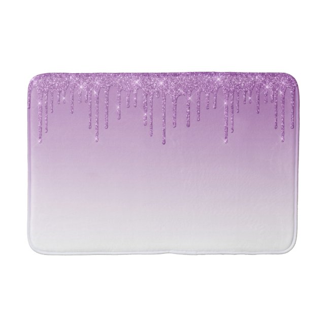 Tapis De Bain Parties scintillant Lavender Purple Drivers (Devant)