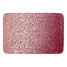 Parties scintillant rouge rose pâle Empreinte de l