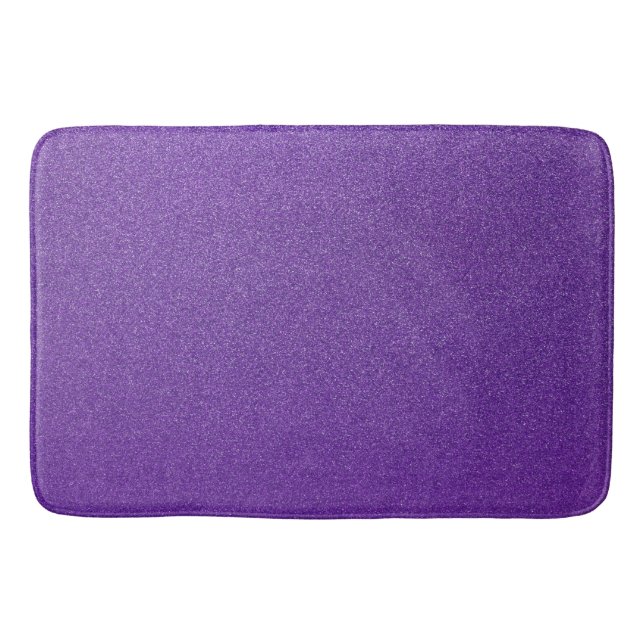 Tapis De Bain Parties scintillant violette, Étincelle, Arrière - (Devant)