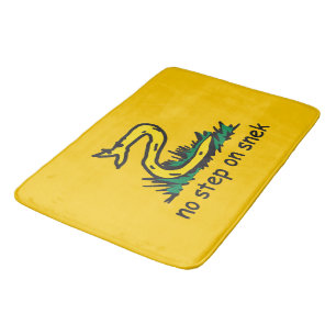 Tapis De Bain Pas de pas sur les mèmes de snek parodie de Gadsde