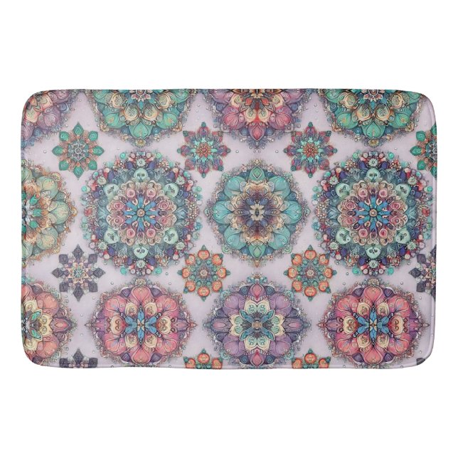 Tapis De Bain Pas vos flocons de neige ordinaires (Devant)