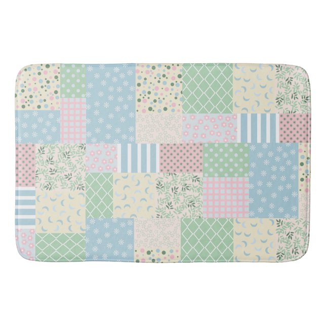 Tapis De Bain Patchwork (Devant)