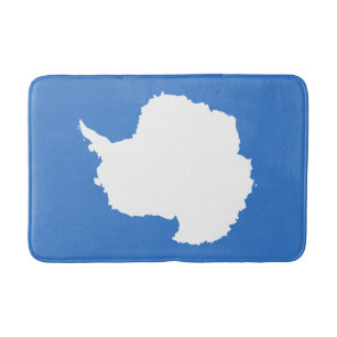 Tapis De Bain Patriotic Antarctica Flag