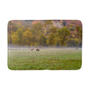 Tapis De Bain Pâturage Elk Couple Bain Mats