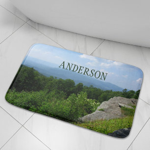 Tapis De Bain Paysage des montagnes personnalisées Parc Shenando