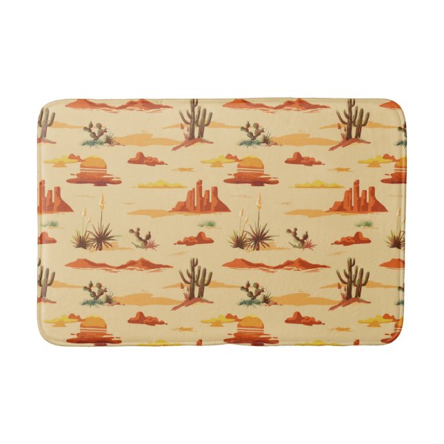 Tapis De Bain Paysage du désert Arizona Motif (Devant)