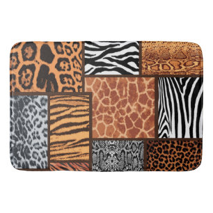 Tapis De Bain peaux d'animaux, tendance 2022, léopard, tigre, z