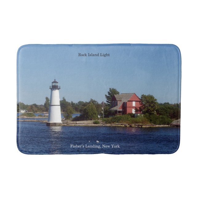 Tapis De Bain Peigne de bain Rock Island Light (Devant)