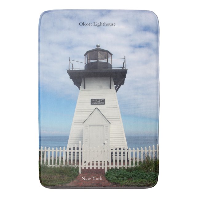 Tapis De Bain Peignoir du phare d'Olcott (devant Vertical)