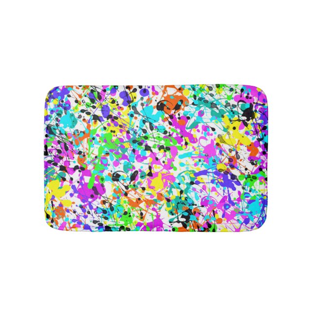 Tapis De Bain Peinture de plaque (Devant)