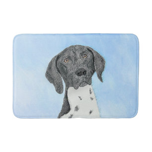 Tapis De Bain Peinture pointeur germanique - Art original