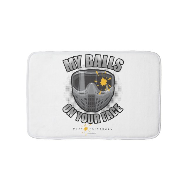 Tapis De Bain Peinture sur votre visage Bain Mat (Devant)