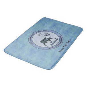 Tapis De Bain Père Noël 1er Polar Airlift Sqdn - Subduit