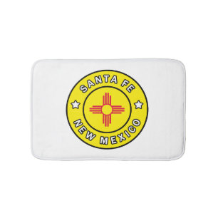 Tapis De Bain Père Noël Fe Nouveau-Mexique