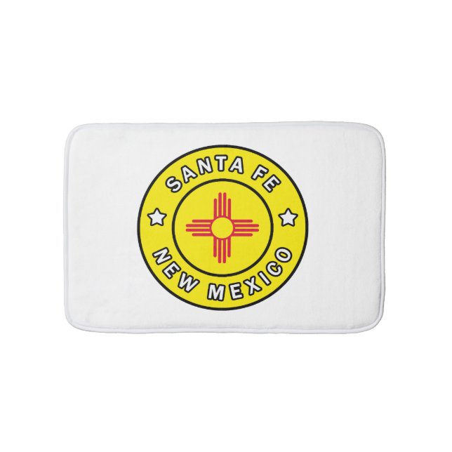 Tapis De Bain Père Noël Fe Nouveau-Mexique (Devant)