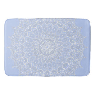 Tapis De Bain Periwinkle Mandala - Bora à Juniper Berry
