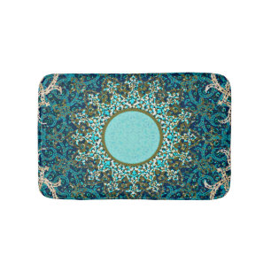 Tapis de bain persan décoratif