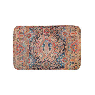 Tapis De Bain Perse Moquette Rouge noir 