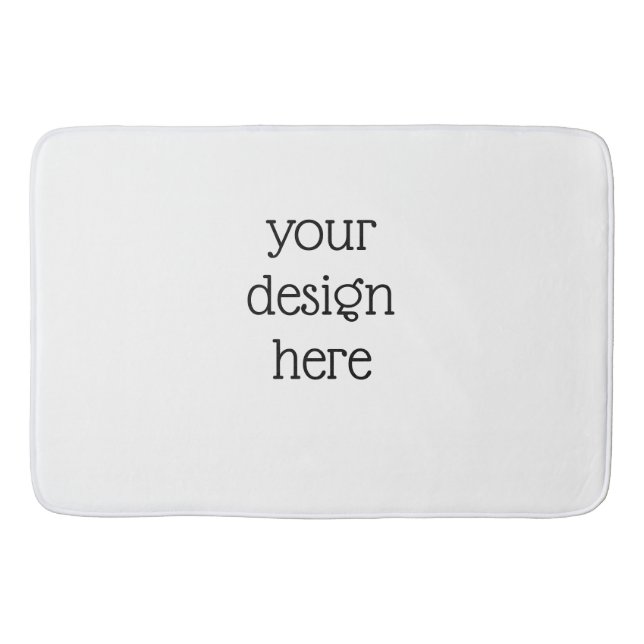Tapis De Bain Personnalisé (Devant)