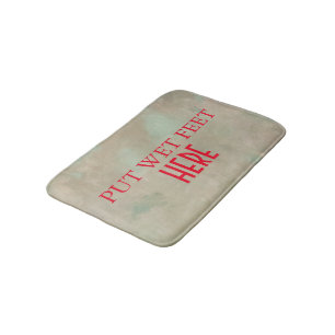 Tapis De Bain Personnalisé Funky Personnalisé Votre Propre Photo
