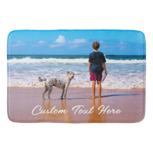 Tapis De Bain Personnaliser votre maillot de bain photo avec nom