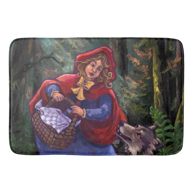 Tapis De Bain Petit chaperon rouge (Devant)