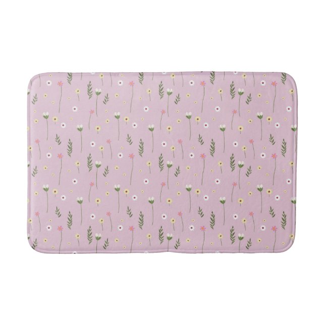 Tapis De Bain petites fleurs (Devant)