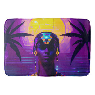 Tapis De Bain Pharaon Synthwave