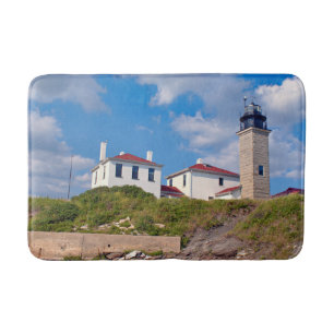Tapis De Bain Phare de Beavertail, Rhode Island Bath Mat