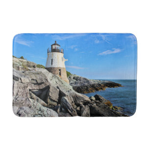Tapis De Bain Phare de Castle Hill, Rhode Island