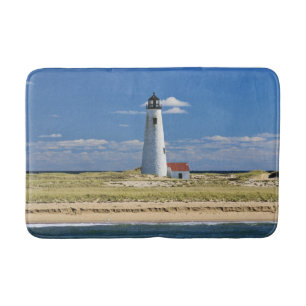 Tapis De Bain Phare de Great Point, Massachusetts de Nantucket