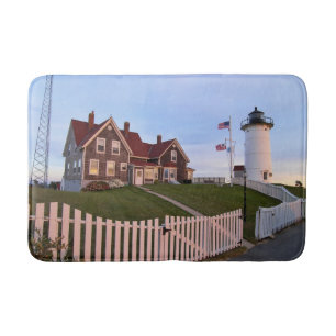 Tapis De Bain Phare de Nobska Point, Cape Cod Massachusetts