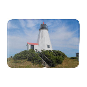 Tapis De Bain Phare de Plymouth, Massachusetts Grand Mat De Bain