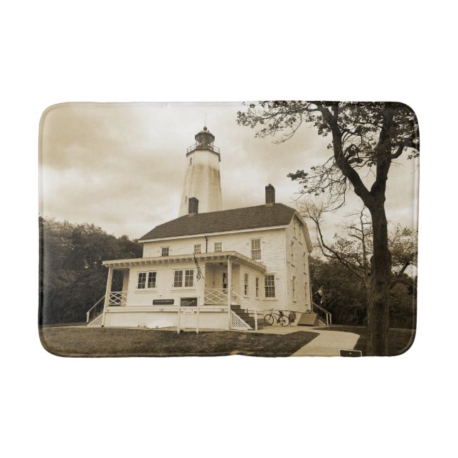 Tapis De Bain Phare de Sandy Hook (Devant)