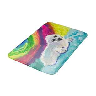 Tapis De Bain Phoque bébé "Art by Kids"