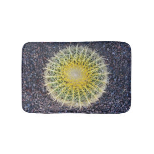 Tapis De Bain Photo botanique d'aiguilles de cactus de globe