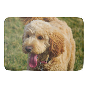 Tapis De Bain Photo Goldendoodle Dog