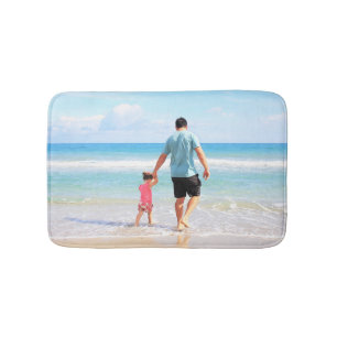 Tapis De Bain Photo personnalisée Bain Mat Vos Photos Cadeau