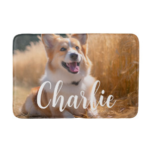 Tapis De Bain Photo personnalisée pour animaux