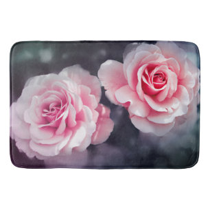 Tapis De Bain Photos florales de roses roses roses