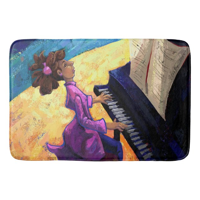 Tapis De Bain Piano Concert Art (Devant)