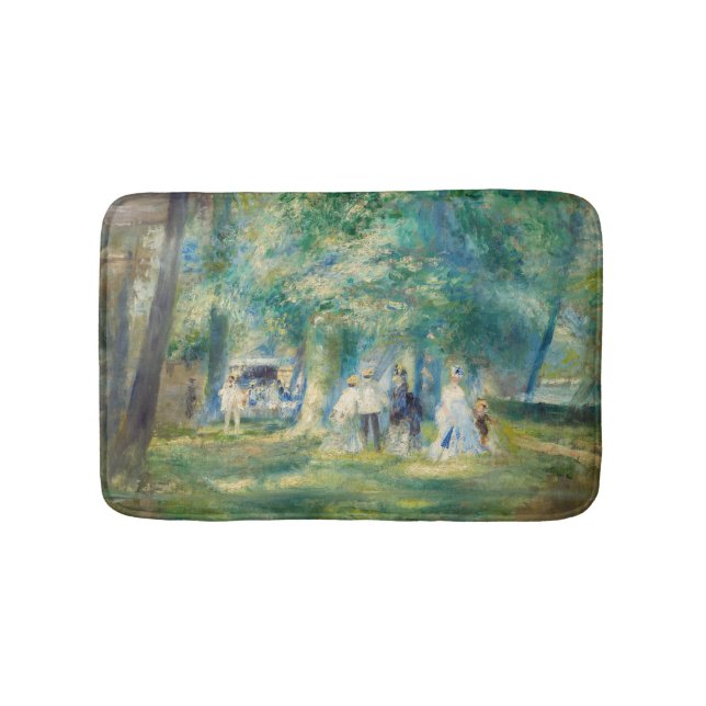 Tapis De Bain Pierre-Auguste Renoir - La fête à Saint-Cloud (Devant)