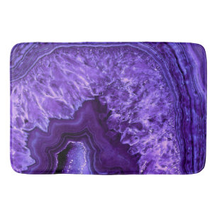 Tapis De Bain Pierre minérale violette Ultra Violette