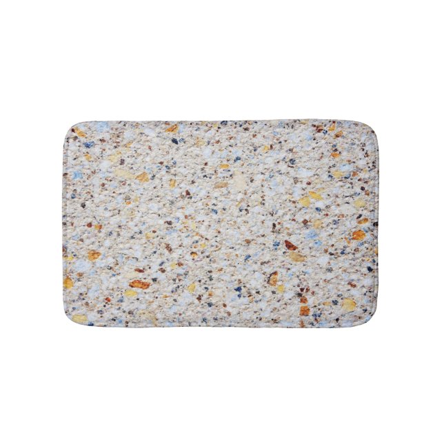 Tapis De Bain Pierre moderne, Motif en marbre (Devant)