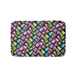 Tapis De Bain Pierres précieuses et mère de perle