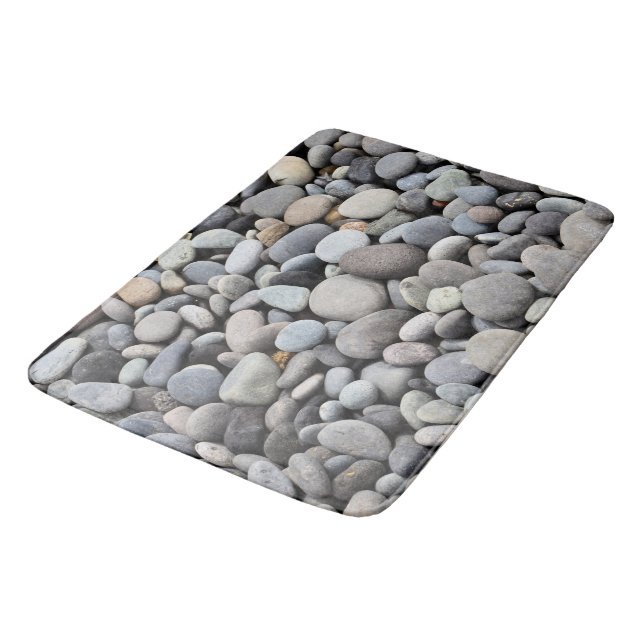 Tapis De Bain Pierres, roches, cailloux, Bath, couverture à la (Angle)