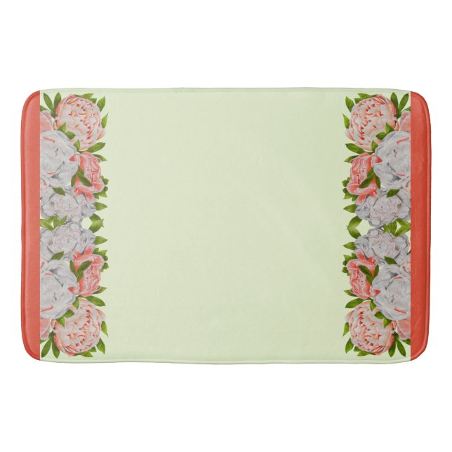 Tapis De Bain Pies assortées sur un bain (Devant)